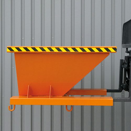 Eichinger Befülltrichter, Schüttguttrichter, für Big Bags oder Container, Staplertaschen, 4 Ösen, 940 x 1.775 x 1.445 mm (HxBxT), Farbe anthrazitgrau