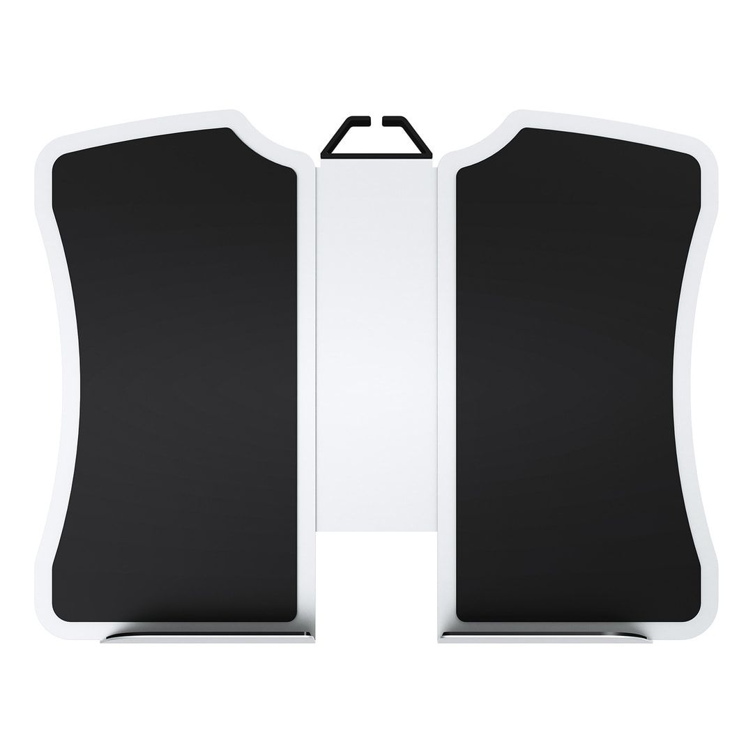 Laptophalterung, Notebookhalterung für Monitorarm, VESA MIS-D 100 x 100 mm, 300 - 365 x 285 mm (BxT) , max. 12 kg, rutschfeste Oberfläche, Kabelklemme