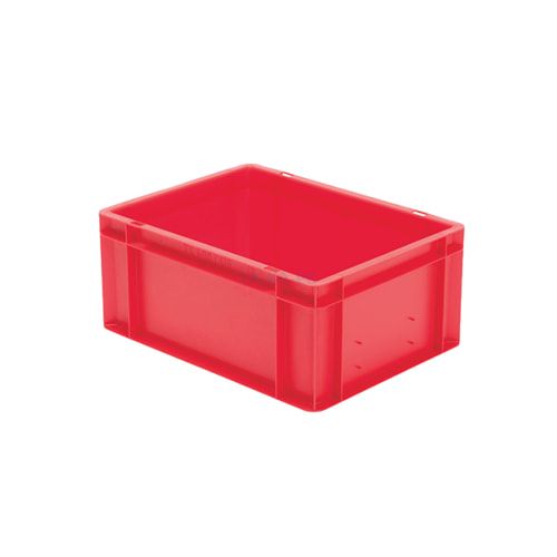 Eurobox - Eurokasten - Volumen 15 l - Boden und Wände geschlossen - 175 x 300 x 400 mm (HxBxT) - VE 4 Stk. - blau