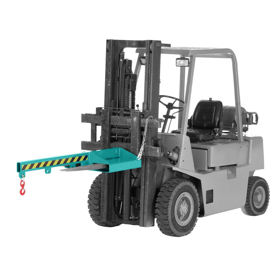 Lastarm - Kranarm - Länge 1.500 mm - Traglast 1.050 - 5.000 kg - enzianblau