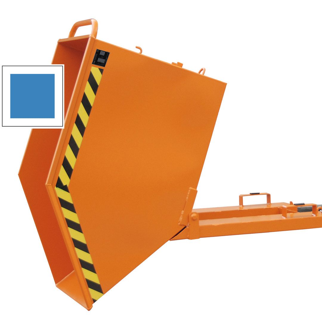 BAUER Muldenkipper - 1.000 l - 300 kg - HxBxT 980 x 1.110 x 1.420 mm - feuerrot