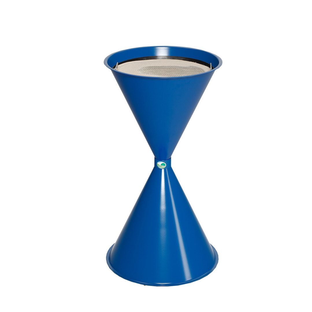 Standascher - 730 x 400 mm - Schale, Sieb - Antik silber