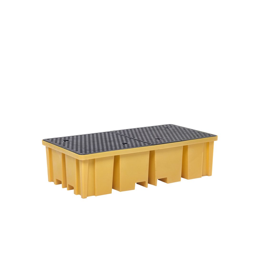 Auffangwanne für 1 x 1000 l IBC - Volumen 1.150 l - 1.090 x 1.230 x 1.230 mm (HxBxT)