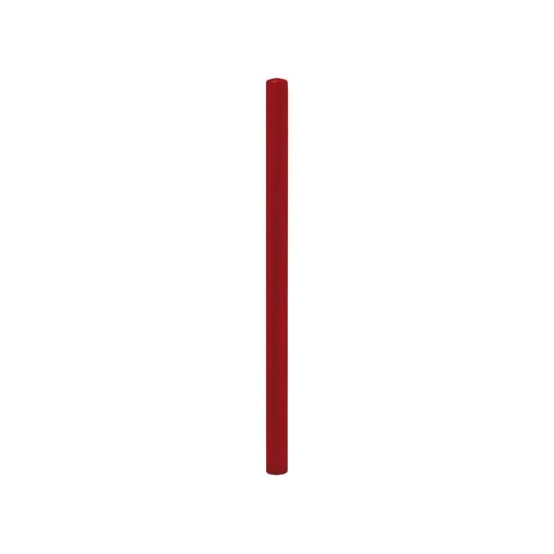 Einfacher Pfosten mit Bogenkopf - Durchmesser 60 mm - Höhe 1.100 mm - Farbe enzianblau