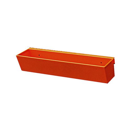 Eichinger Werkzeugablage für faltbaren Arbeitskorb, Maße 80 x 80 x 300 mm (HxBxT), Gewicht 10 kg, Farbe: anthrazitgrau (RAL 7016)