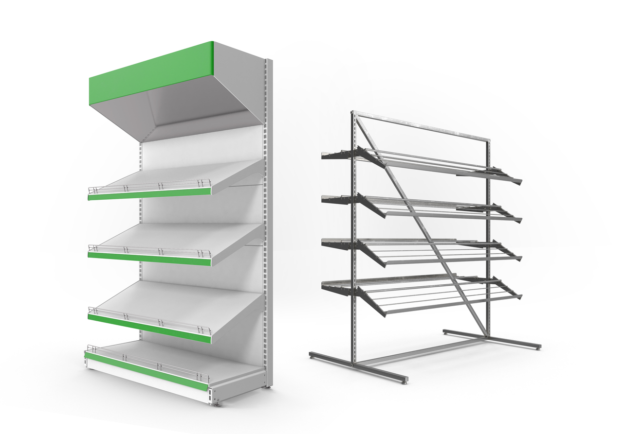 Schrägbodenregale, Kanban, Bereitstellung