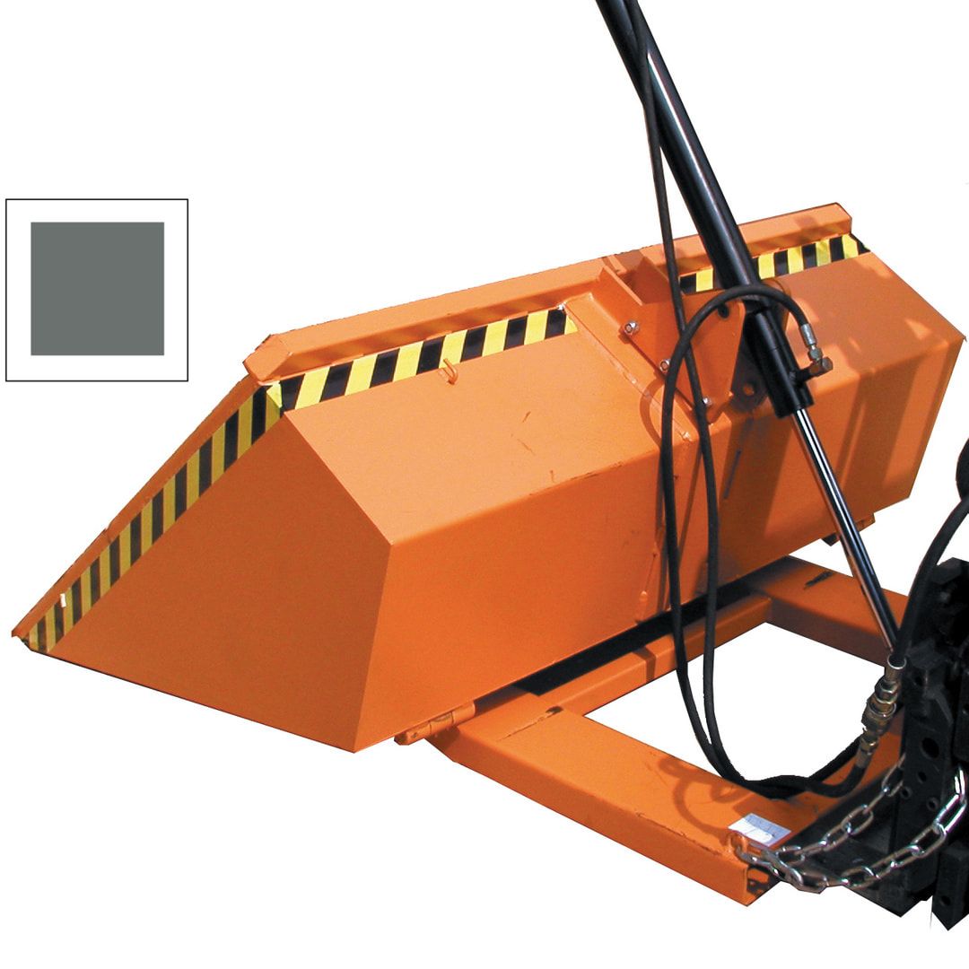 BAUER Staplerschaufel hydraulisch - 1.200 l - 1.500 kg - Doppelgelenk - feuerrot