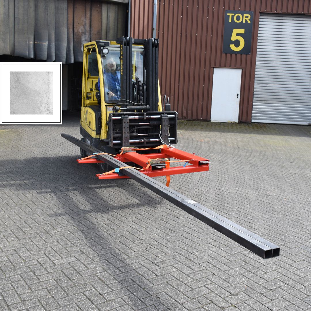 Langgutseitenlader - Traglast 750 kg - 145 x 1.100 x 1.465 mm (HxBxT) - feuerrot