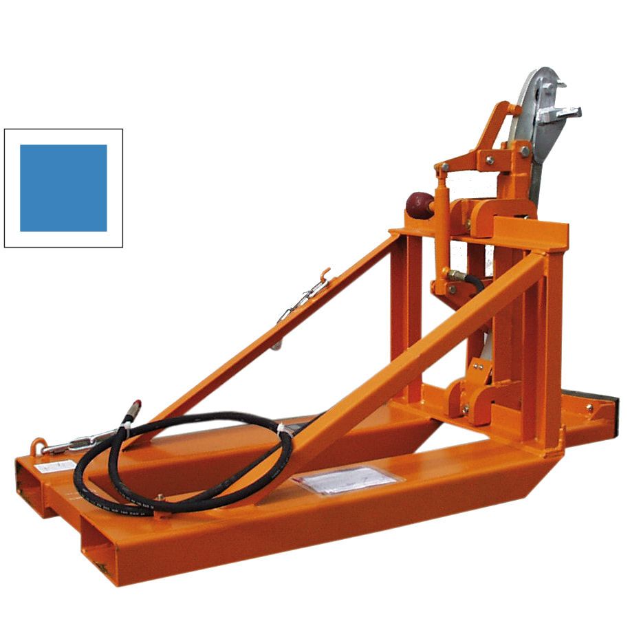 BAUER Fasslifter - 1 x 200/220-l-Fass - breite Auflage - feuerrot
