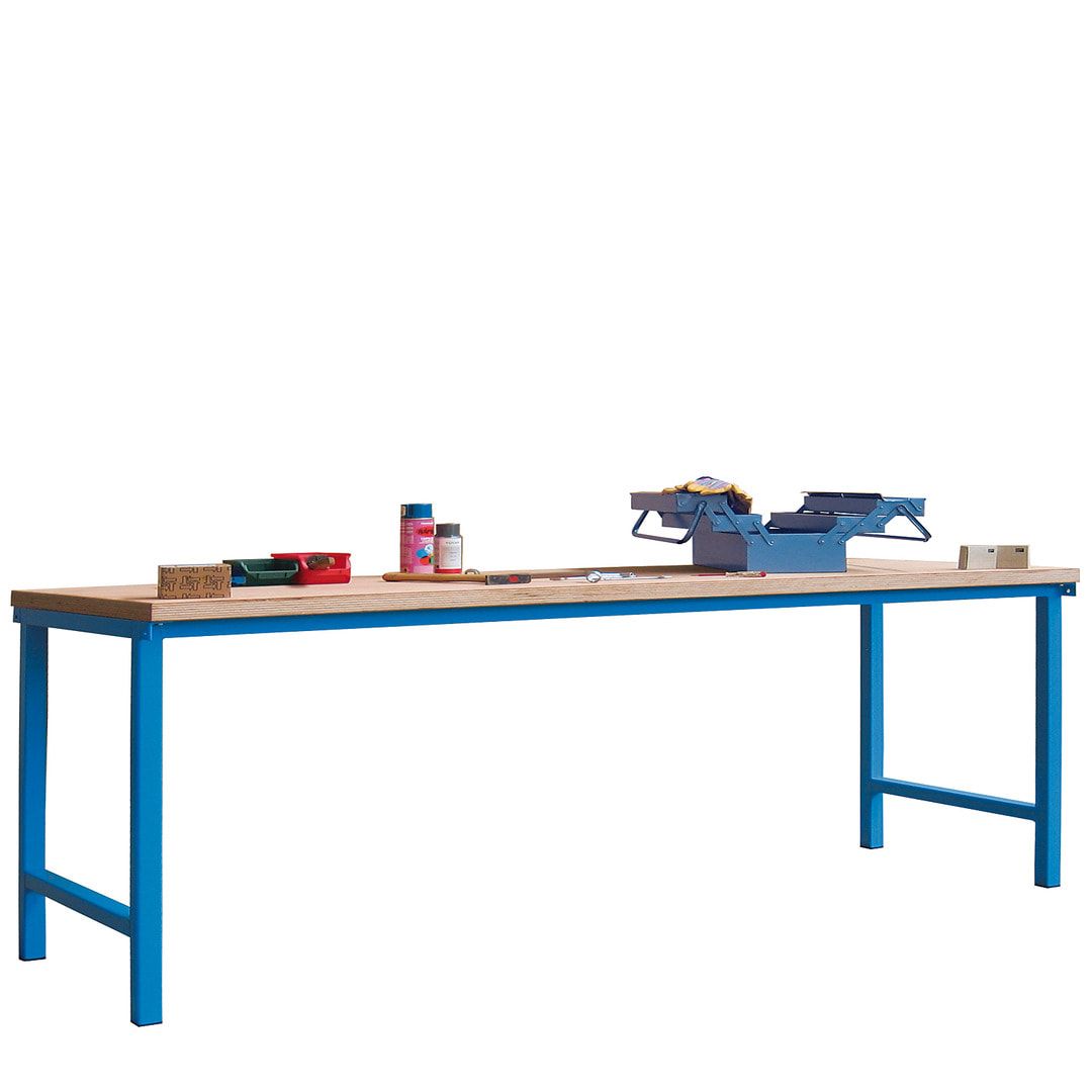 Werkbank - 900 x 2.000 x 700 mm (HxBxT) - Traglast 1.400 kg - anthrazitgrau