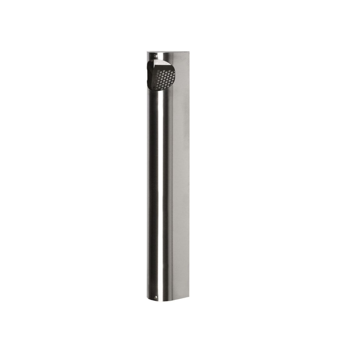 Wandascher - Volumen 4 l - 550 x 74 x 110 mm (HxBxT) - Edelstahl