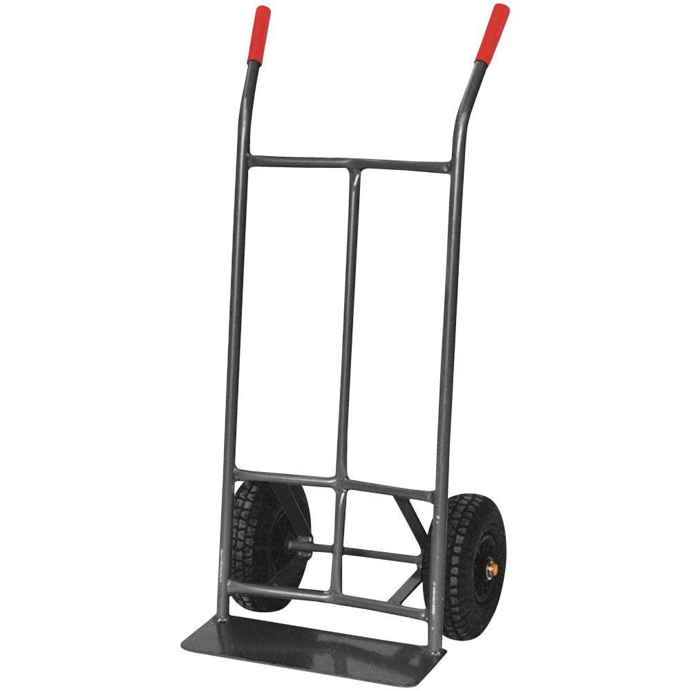 Eichinger Sackkarre - Traglast 300 kg - 1.110 x 510 x 300 mm (HxBxT) - Luftreifen - optional Vollgummireifen - Farbe reinorange (RAL 2004)
