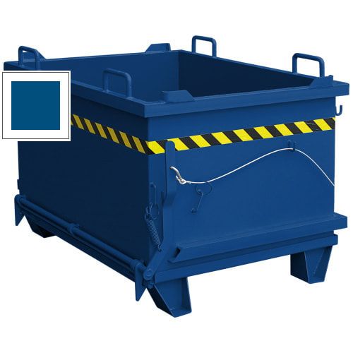 Eichinger Klappbodenbehälter, 1.000 Liter, stapelbar, Traglast 2.000 kg, Maße 1.070 x 1.000 x 1.330 mm (HxBxT), Farbe anthrazitgrau