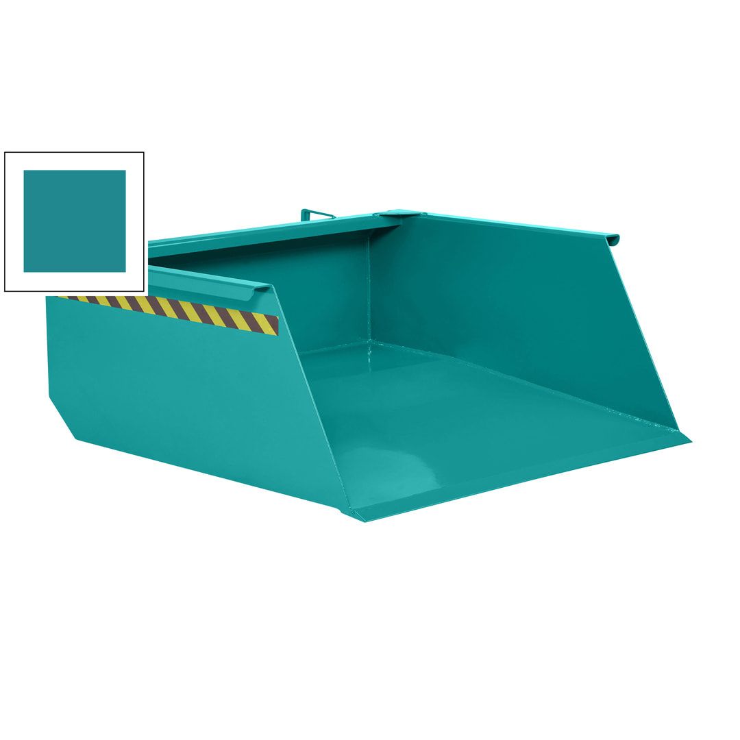 Staplerschaufel - Traglast 1.500 kg - Volumen 500 l - 550 x 1.130 x 1.615 mm (HxBxT) - enzianblau