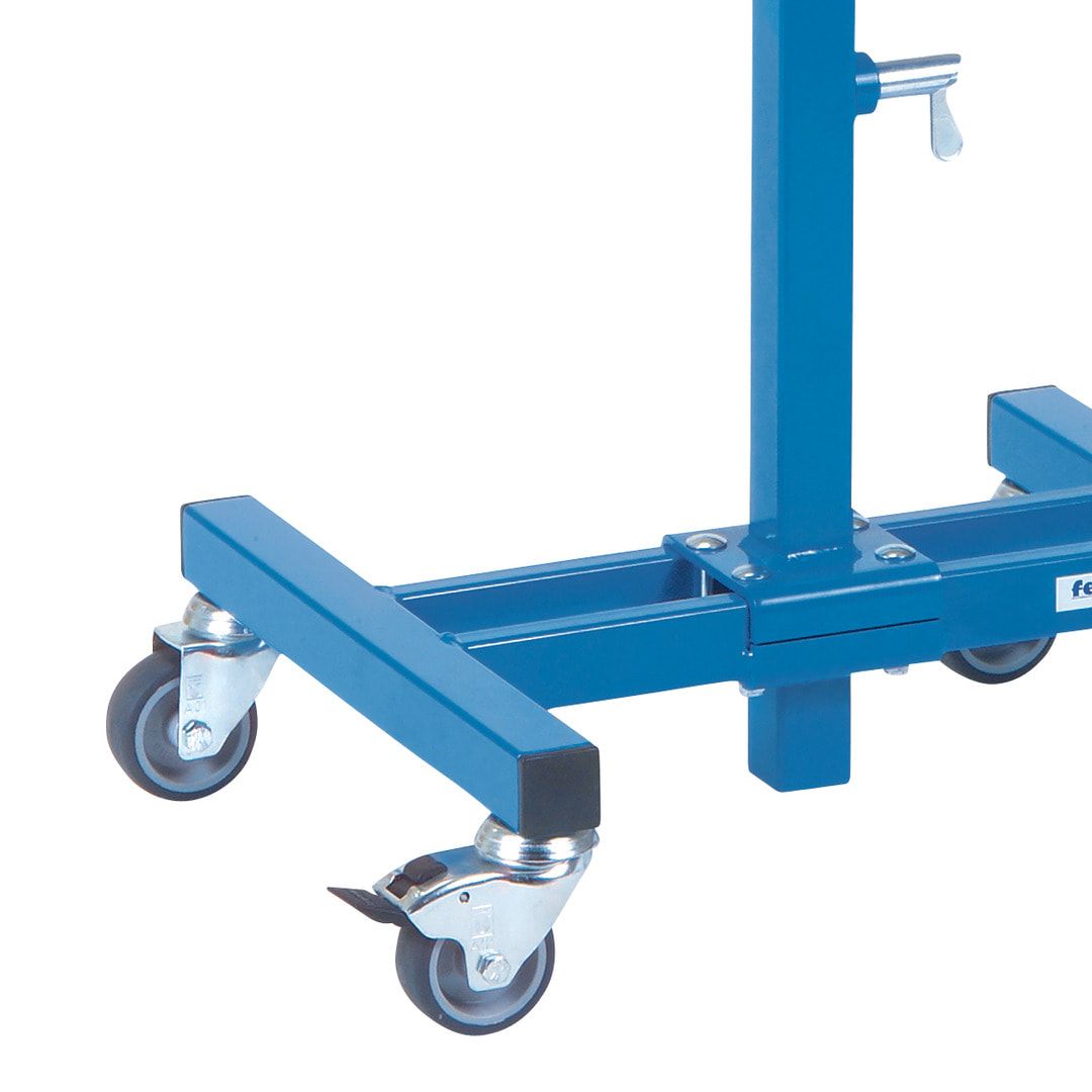 Fetra - Fahrbarer Materialständer - 150 kg - (H) 505 bis 775 mm höhenverstellbar