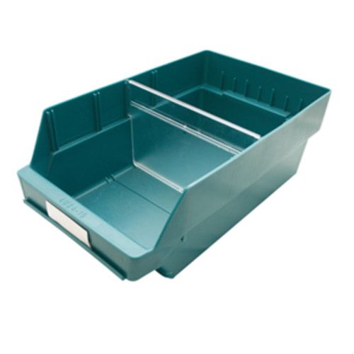 Regalkästen - PP - 110x180x500 mm - 20 Stück - Sortierkästen - Farbe blau