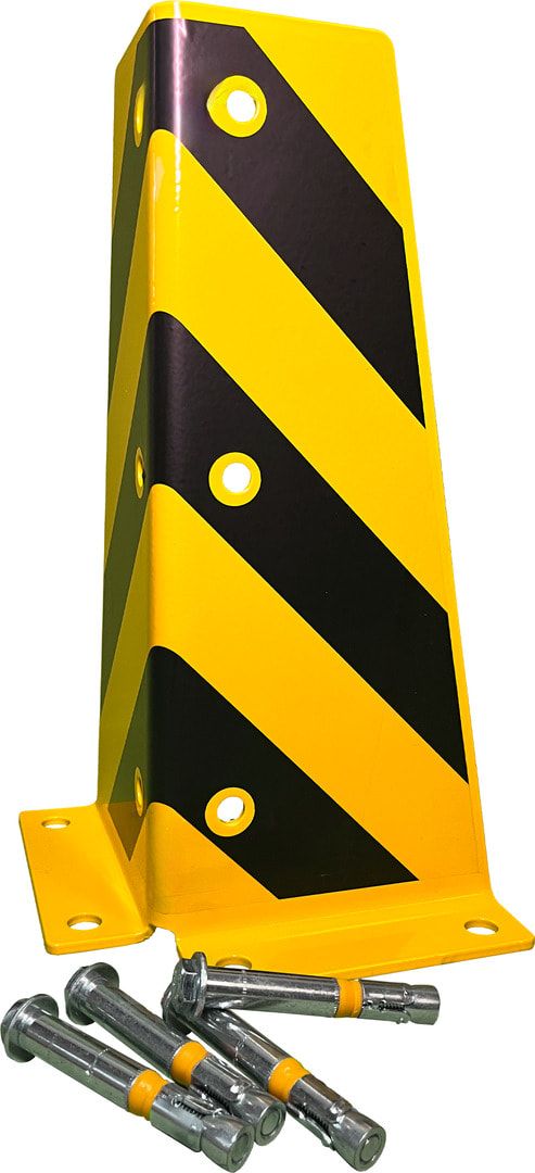 Rammschutz Eck-Form Standard - Anfahrschutz inkl. Bodenanker