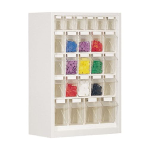 Kleinteilemagazin - Hängeschrank - 910x665x250 mm - 16 Kästen - 1 Größe - enzianblau