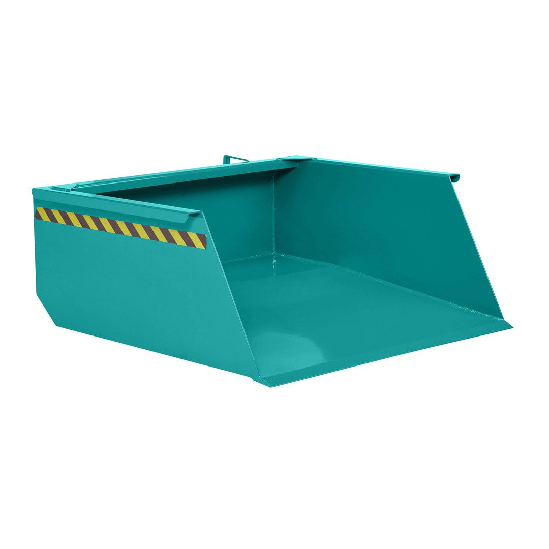 Staplerschaufel - Traglast 1.500 kg - Volumen 500 l - 550 x 1.130 x 1.615 mm (HxBxT) - enzianblau