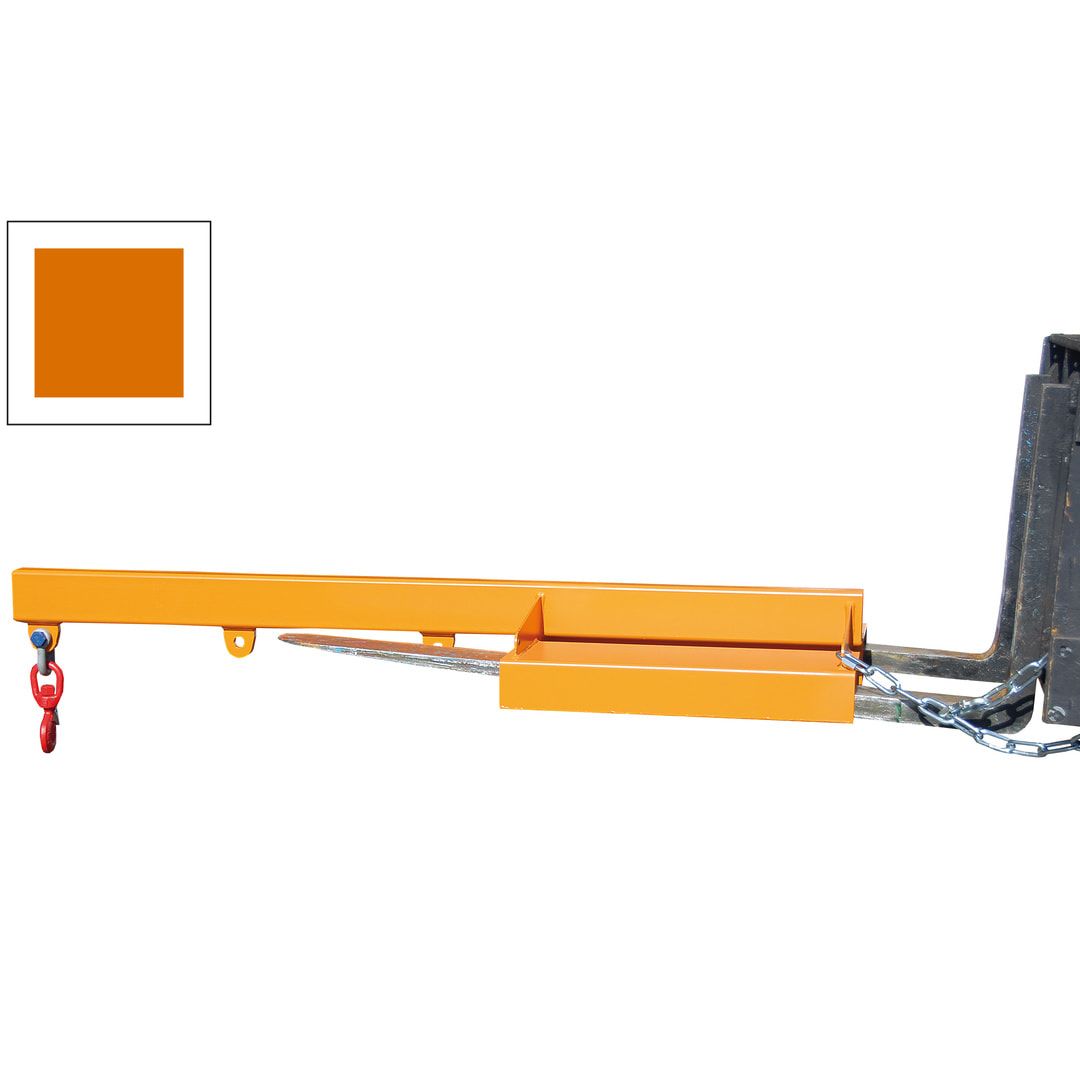 BAUER Lastarm - 1.000 kg - Länge 1.600 mm - 3 Abstände möglich - feuerrot