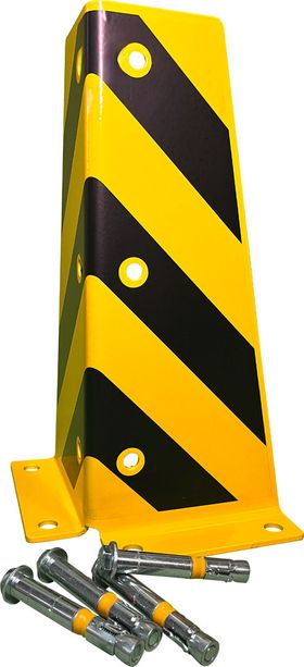 Rammschutz Eck-Form Standard - Anfahrschutz inkl. Bodenanker