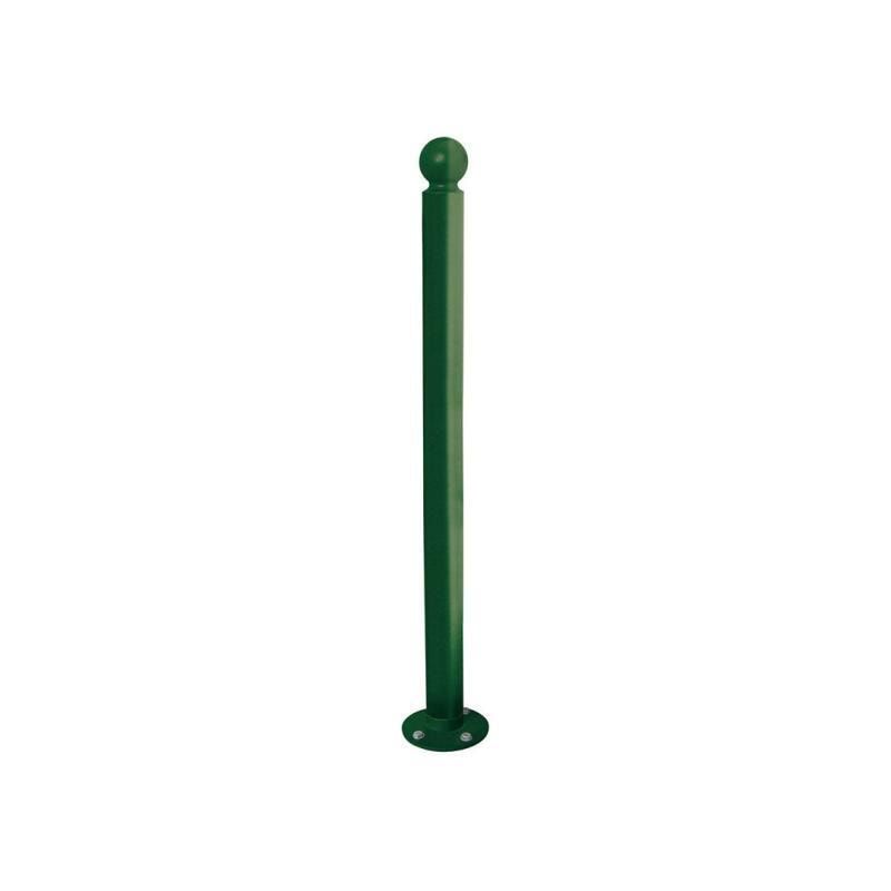 Neigbarer Pfosten mit Kugelkopf - 76 x 1.102 mm (DxH) - Farbe enzianblau - Pfosten mit Gelenk - beweglicher Pfosten