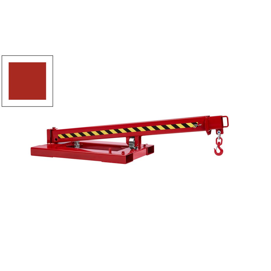 Kranarm, seitenverstellbar - Traglast 1.000 kg - Länge 2.260 - 3.760 mm - anthrazitgrau