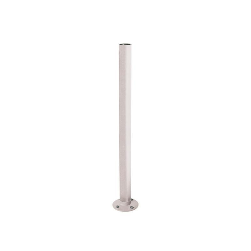 Neigbarer Pfosten mit Edelstahlkopf - 76 x 1.010 mm (DxH) - Farbe enzianblau - Pfosten mit Gelenk - beweglicher Pfosten