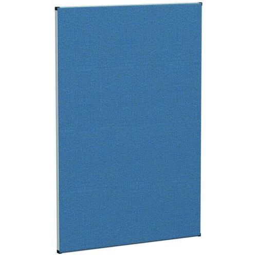Stellwand, Trennwand, Raumteiler, Sichtschutz, schallabsorbierend, Stoffbespannung, pinnbar, Alurahmen, 1.200 x 1.000 x 27 mm (HxBxT), Calypso rot