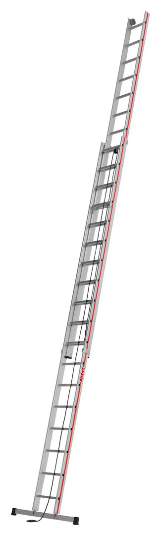 Aluminium-Seilzugleiter - Zweiteilig - Länge 10.260 mm - Aluleiter Hymer
