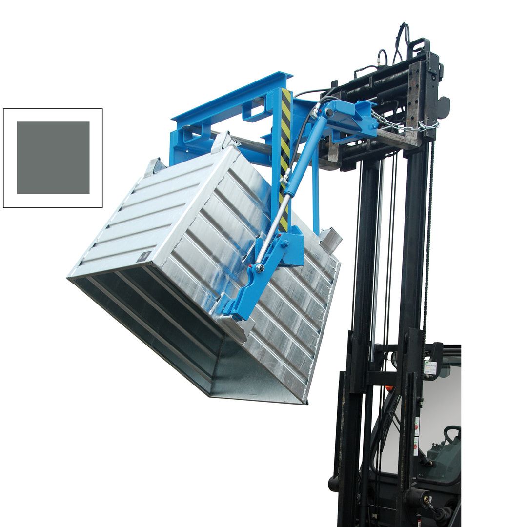 BAUER Kipptraverse - für Stapelkipper mit 1.500 l Volumen - hydraulisch - feuerrot