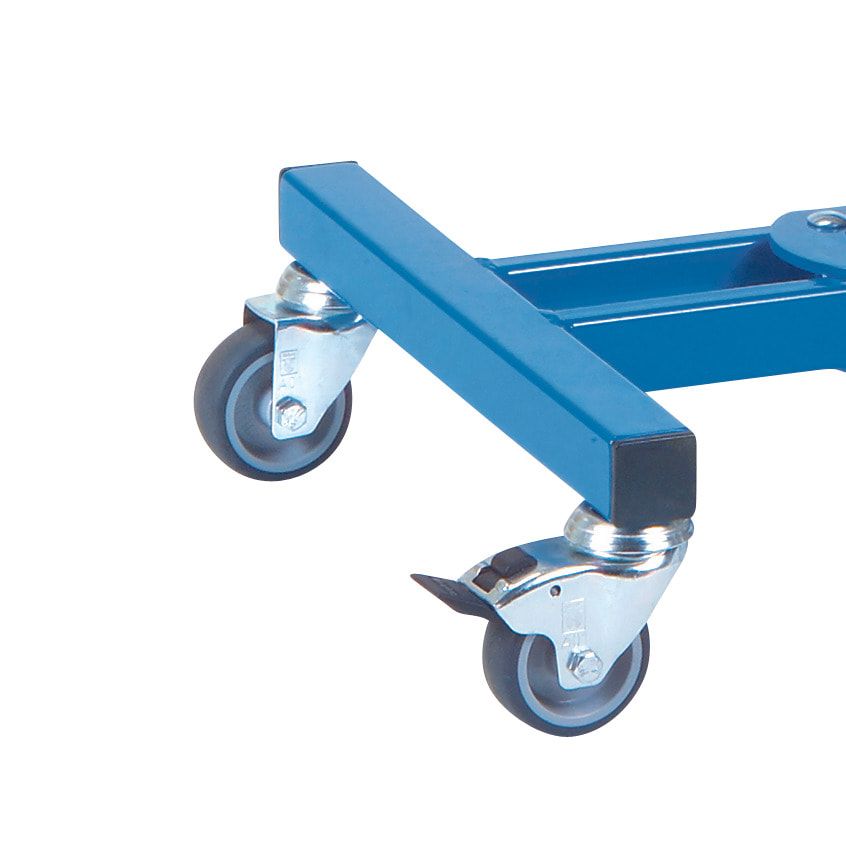 Fetra - Fahrbarer Materialständer - 150 kg - (H) 510 bis 700 mm höhenverstellbar - mit pneumat. Absenkdämpfung