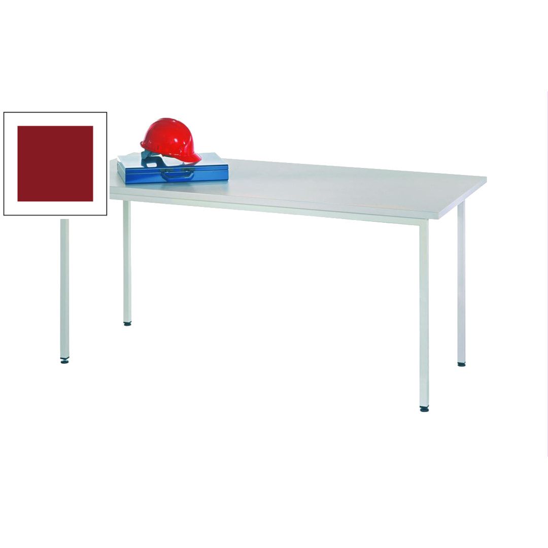 Meisterschreibtisch - melaminharzbeschichtete Arbeitsplatte - 720 x 1.700 x 800 mm (HxBxT) - anthrazitgrau