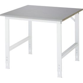 Arbeitstisch - höhenverstellbar 760 - 1.080 mm - 1.000 x 1.000 mm (BxT) - Traglast 500 kg - Edelstahlblechbelag - Farbe wählbar