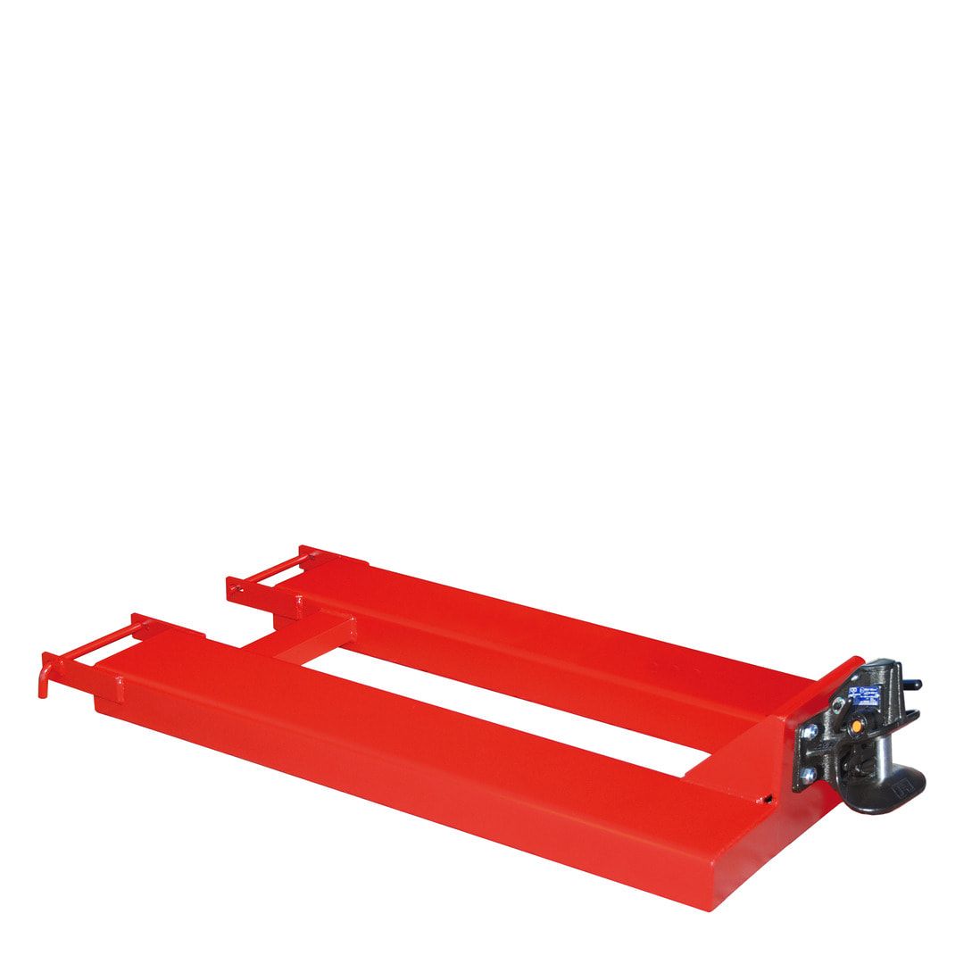Rangierhilfe für Anhänger - Kugel + Rockinger 244-2 25 mm - feuerrot
