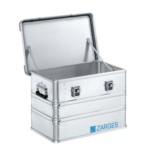 ZARGES Universalkiste K 470 - 115 l - Breite 600 mm - Höhe 410 mm - Tiefe 600 mm - Aluminiumkiste
