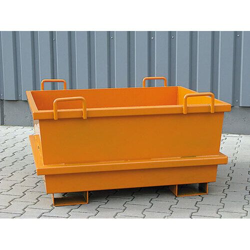 Eichinger Universal Container für Kran und Stapler, Volumen 1.000 l, Tragkraft 2.000 kg, 1.300 x 1.210 x 1.040 mm (HxBxT), Farbe enzianblau (RAL 5010)
