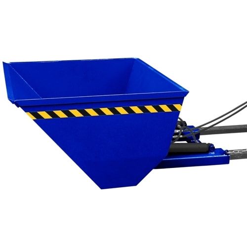 Eichinger Stapler-Schaufel, hydraulisch, Volumen 1.000 l, Traglast 2.000 kg, Maße 820 x 1.830 x 1.865 mm, Farbe anthrazitgrau (RAL 7016)