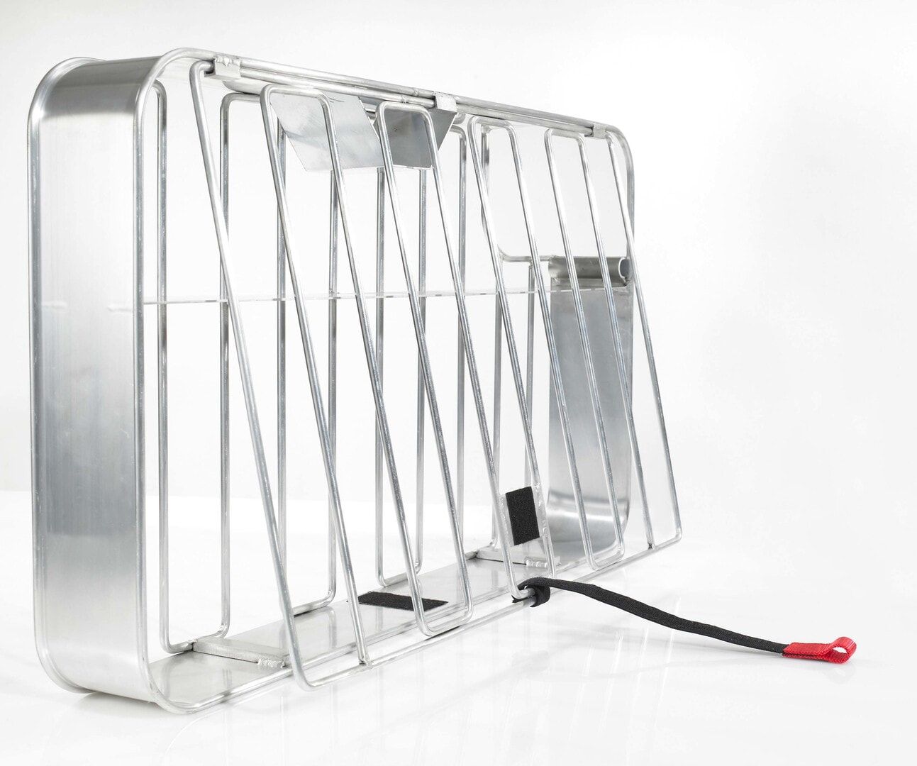 ultraMEDIC Schlauchpaketkorb, Schlauchtragekorb, für B-Schläuche, 510 x 870 x 150 mm (HxBxT), Farbe Aluminium
