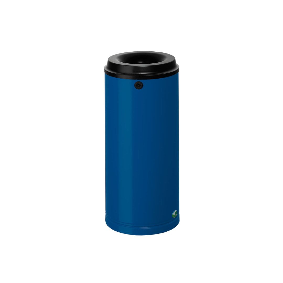 Papierkorb - Mülleimer - rund - Volumen 24 l - 580 x 250 x 250 mm (HxBxT) - Antik silber