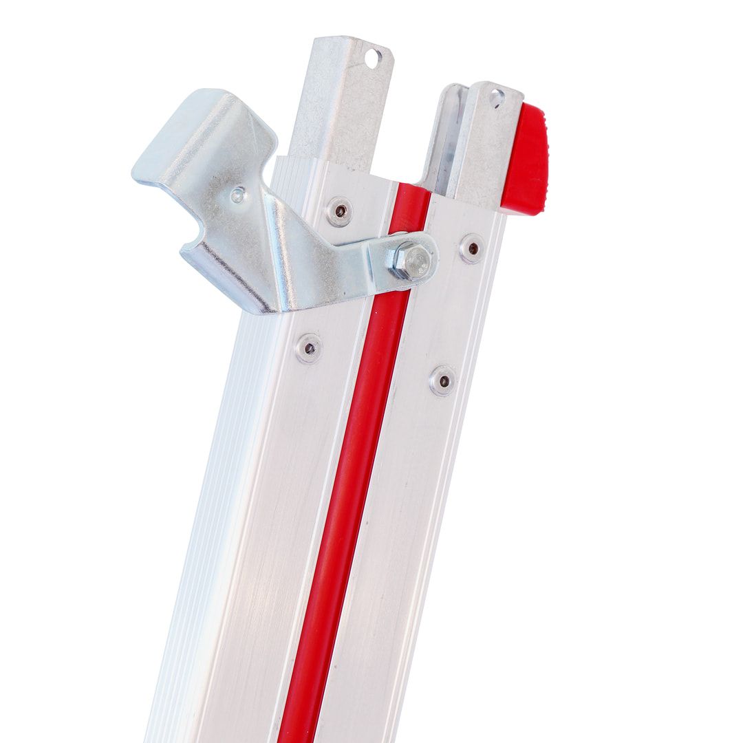 Glasreinigerleiter - Fensterputzleiter - 2-teilig - standsicher - Länge 4.300 mm - Hymer