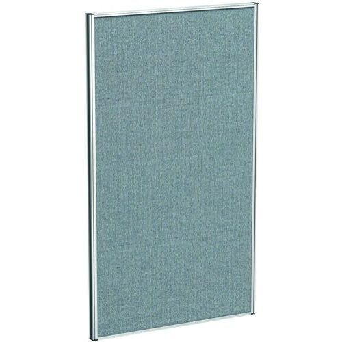 Stellwand, Trennwand, Raumteiler, Sichtschutz, schallabsorbierend, Stoffbespannung, pinnbar, Alurahmen, 1.400 x 1.000 x 41 mm (HxBxT), Calypso rot