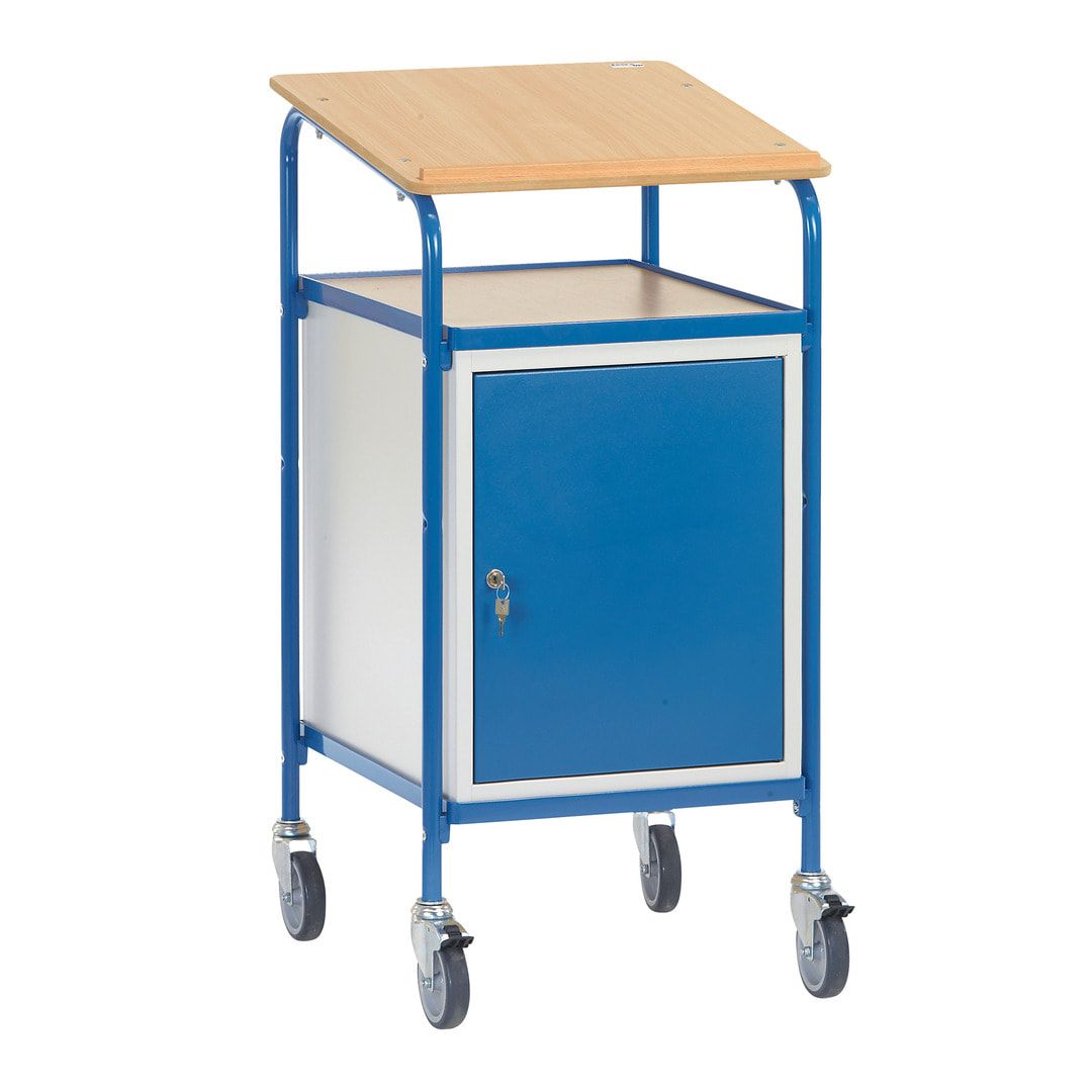 Fetra - Rollpult - 100 kg - (BxT) 500 x 600 mm - 2 Böden