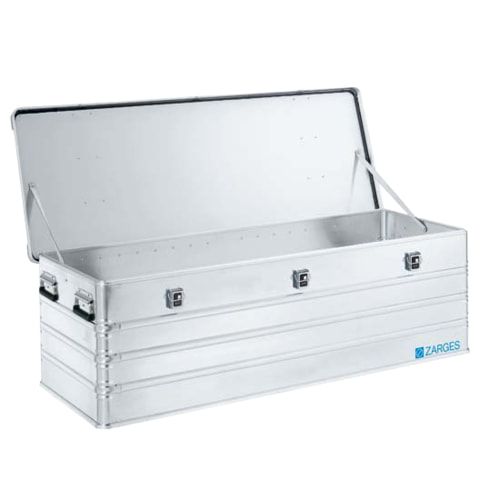 ZARGES Universalkiste K 470 - Volumen 396 l - Höhe 495 mm - Breite 1.600 mm - Tiefe 600 mm - Aluminiumkiste