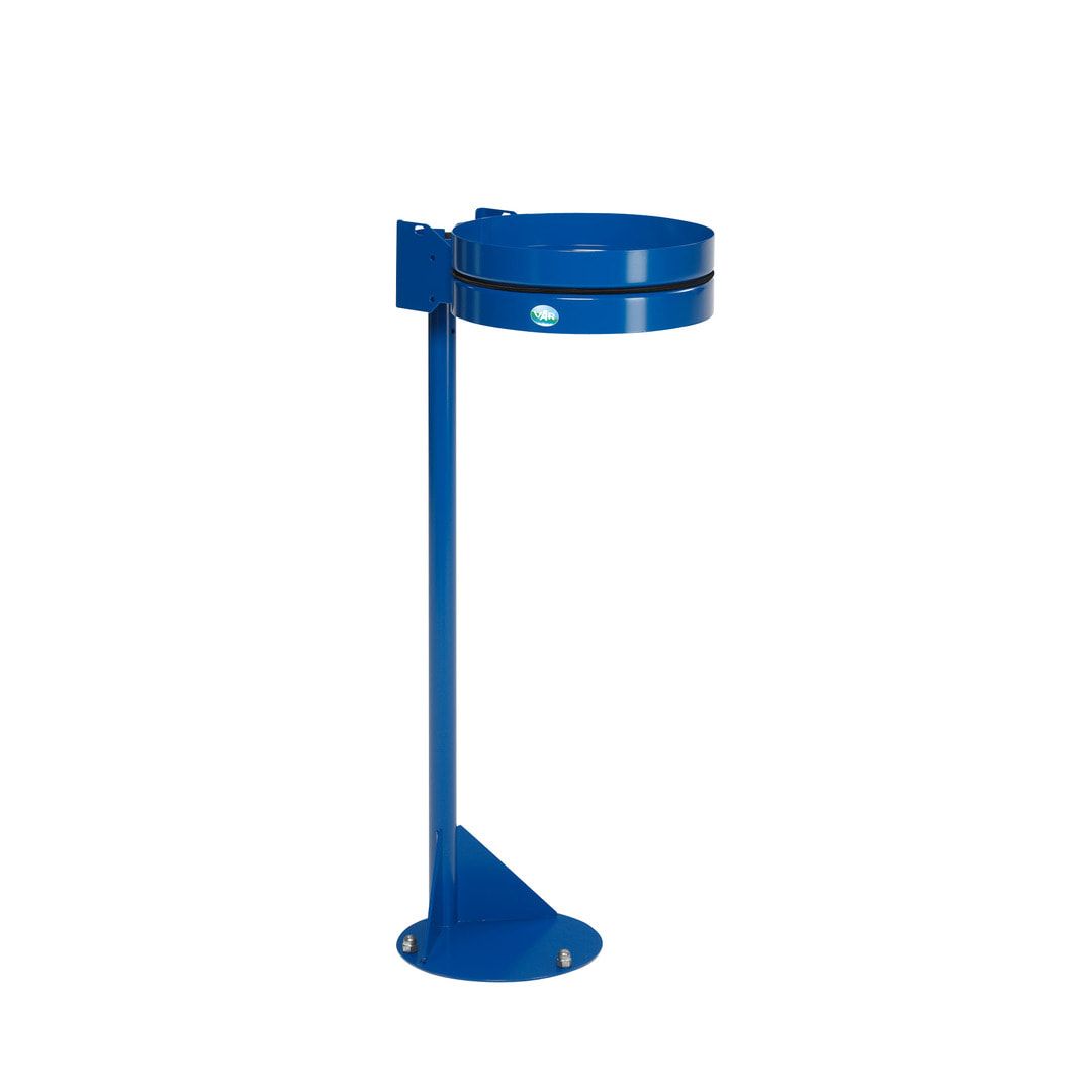 Müllsackhalter - Standgerät - für 120 l Säcke - 1.020 x 345 x 465 mm (HxBxT) - enzianblau