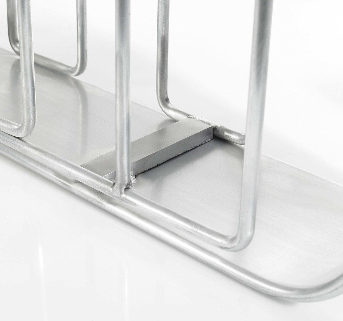 ultraMEDIC Schlauchpaketkorb, für C-Schläuche, Schlauchtragekorb, 510 x 870 x 150 mm (HxBxT), Farbe Aluminium