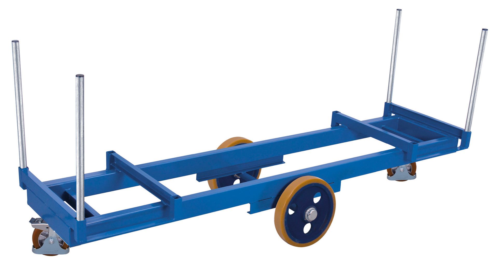 Langmaterial-Wagen - Traglast 2.000 kg - 615 x 2.500 mm (BxT)