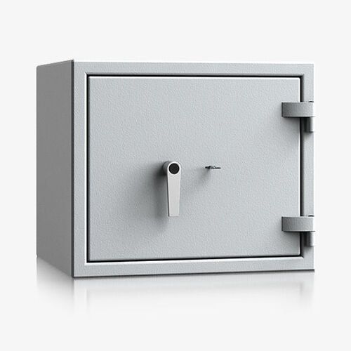Dokumententresor, Geldschrank, Safe, VdS Klasse 2, 60 Minuten feuerfest, Türen 1-flügelig, 503 x 595 x 497 mm (HxBxT), Farbe lichtgrau (RAL 7035)