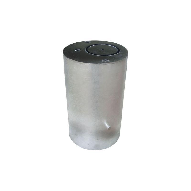 Bodenhülse für Pfosten - Durchmesser 102 mm, verriegelbar