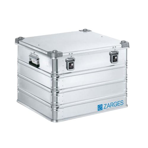 ZARGES Universalkiste K 470 - Volumen 116 l - Höhe 480 mm - Breite 650 mm - Tiefe 480 mm - Aluminiumkiste